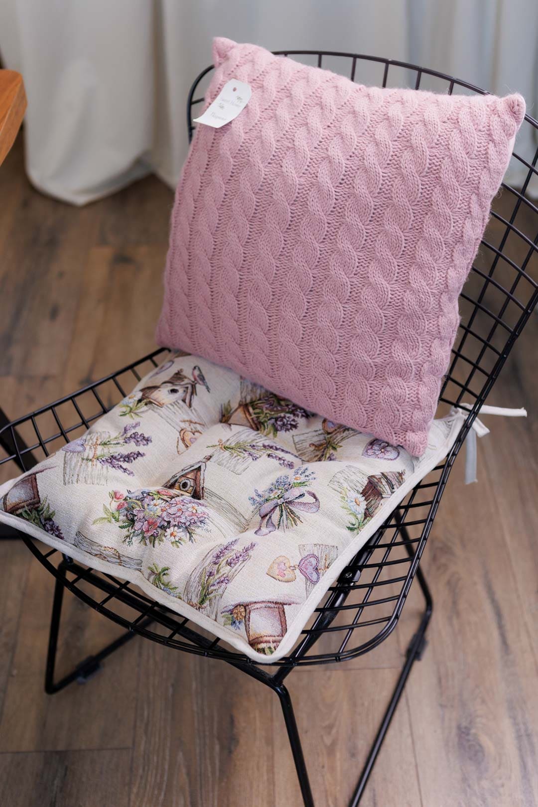 Chair cushion «Lavender» - Luxury Tapestry - Textile4Family