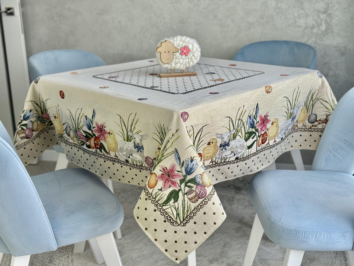 Easter tapestry tablecloth «Easter chick» Limaso Textile