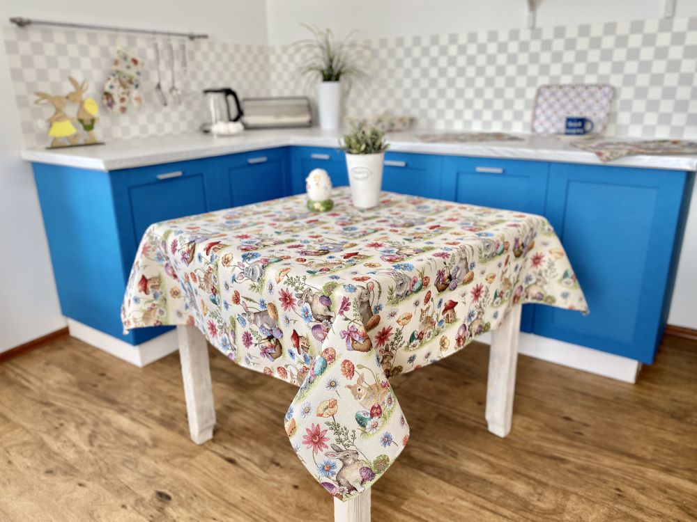 Easter tapestry tablecloth «Easter glade»