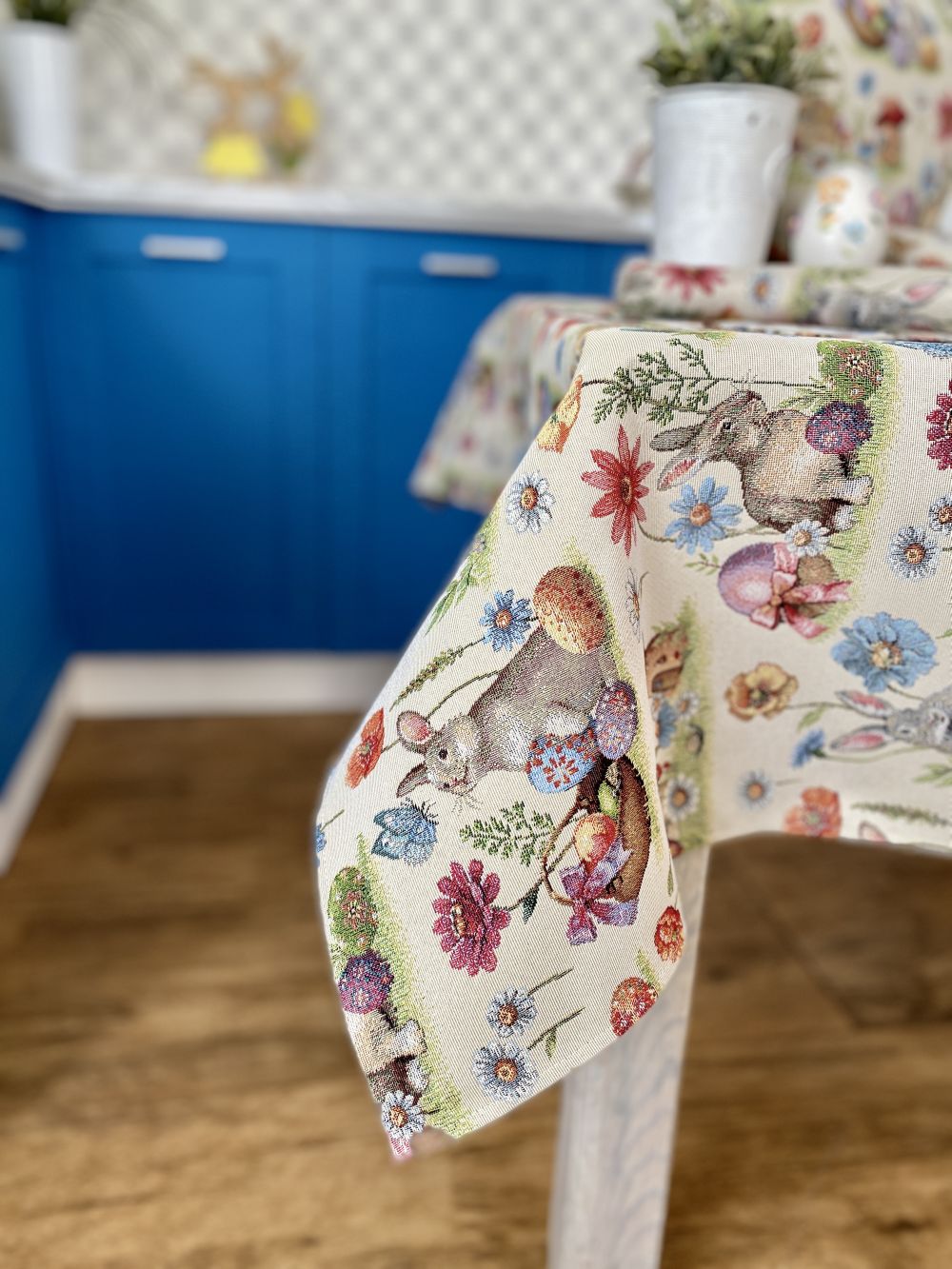 Easter tapestry tablecloth «Easter glade»