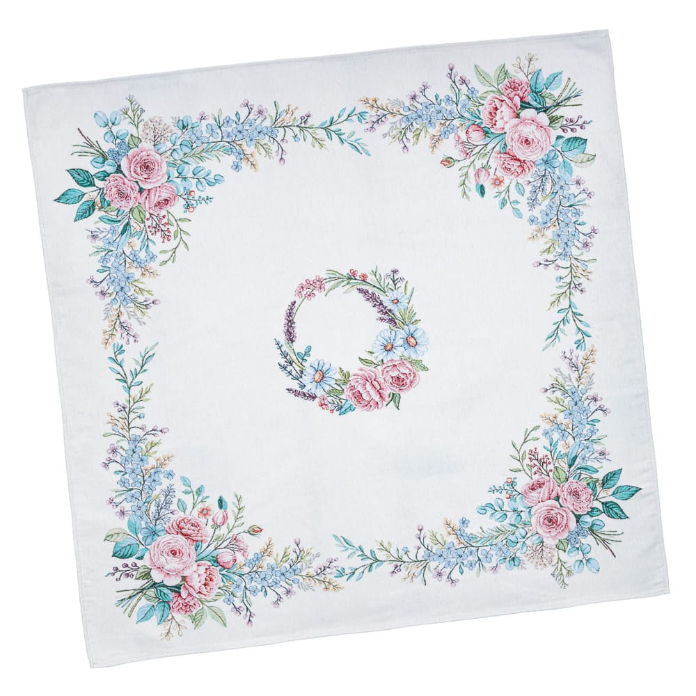 Square tablecloth «Rose» - Premium Tapestry with Microfibre - Textile4Family