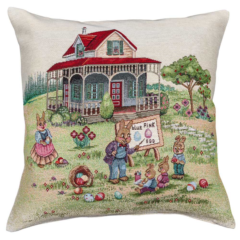 Easter tapestry cushion cover «Easter holiday» Limaso Textile
