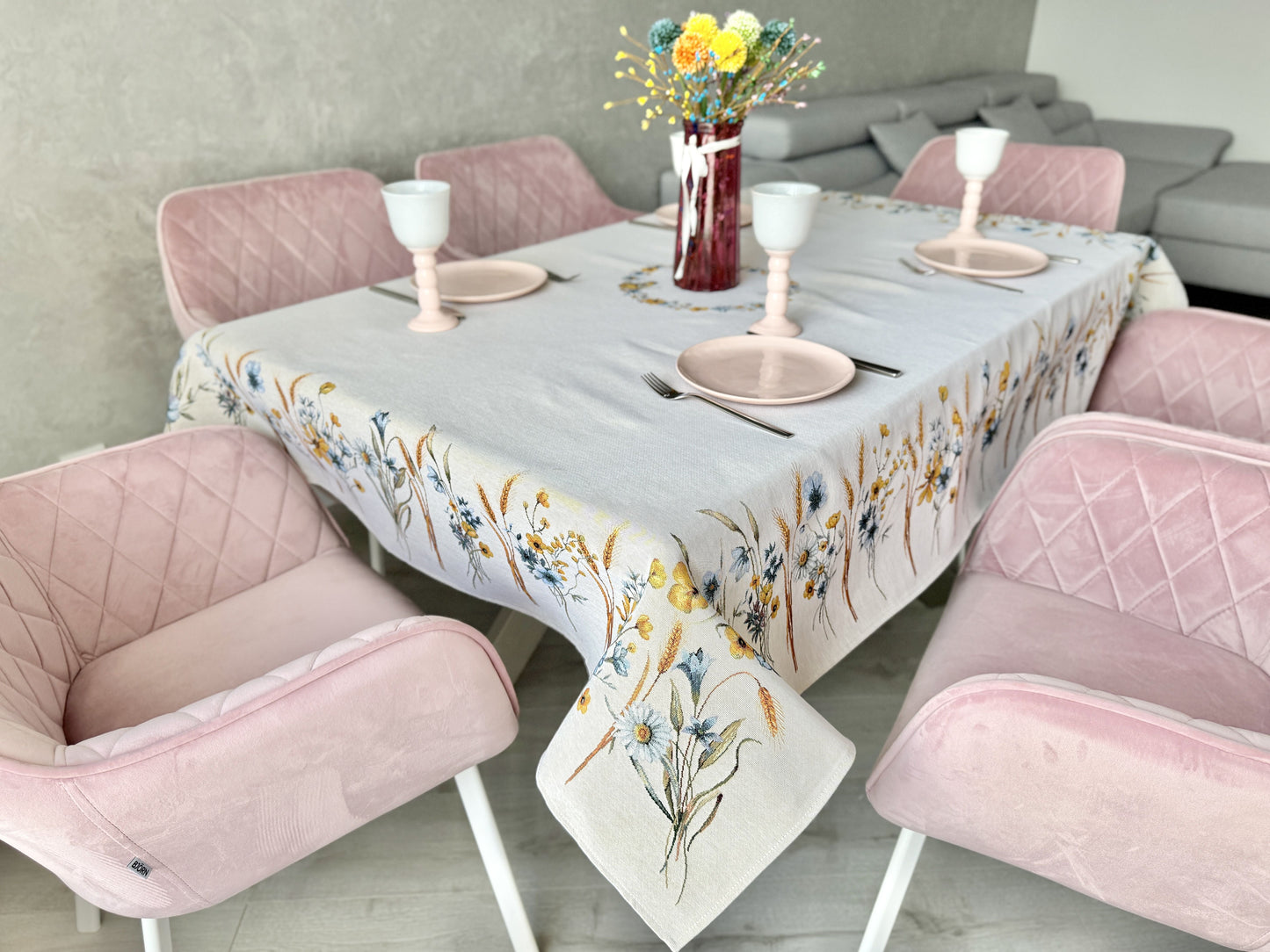 Tapestry tablecloth «Tenderness» Limaso Textile