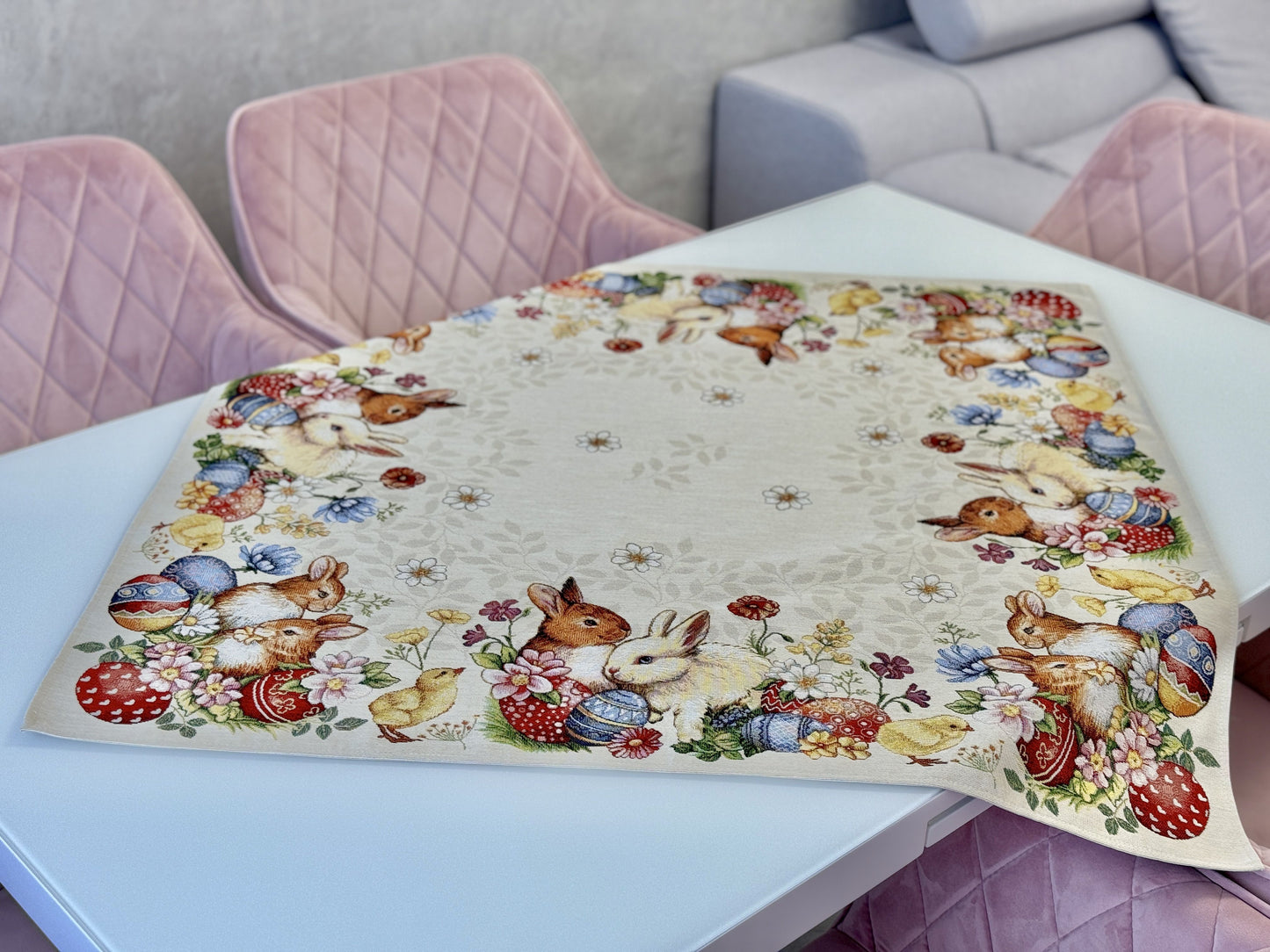 Easter tapestry tablecloth «Easter celebration»