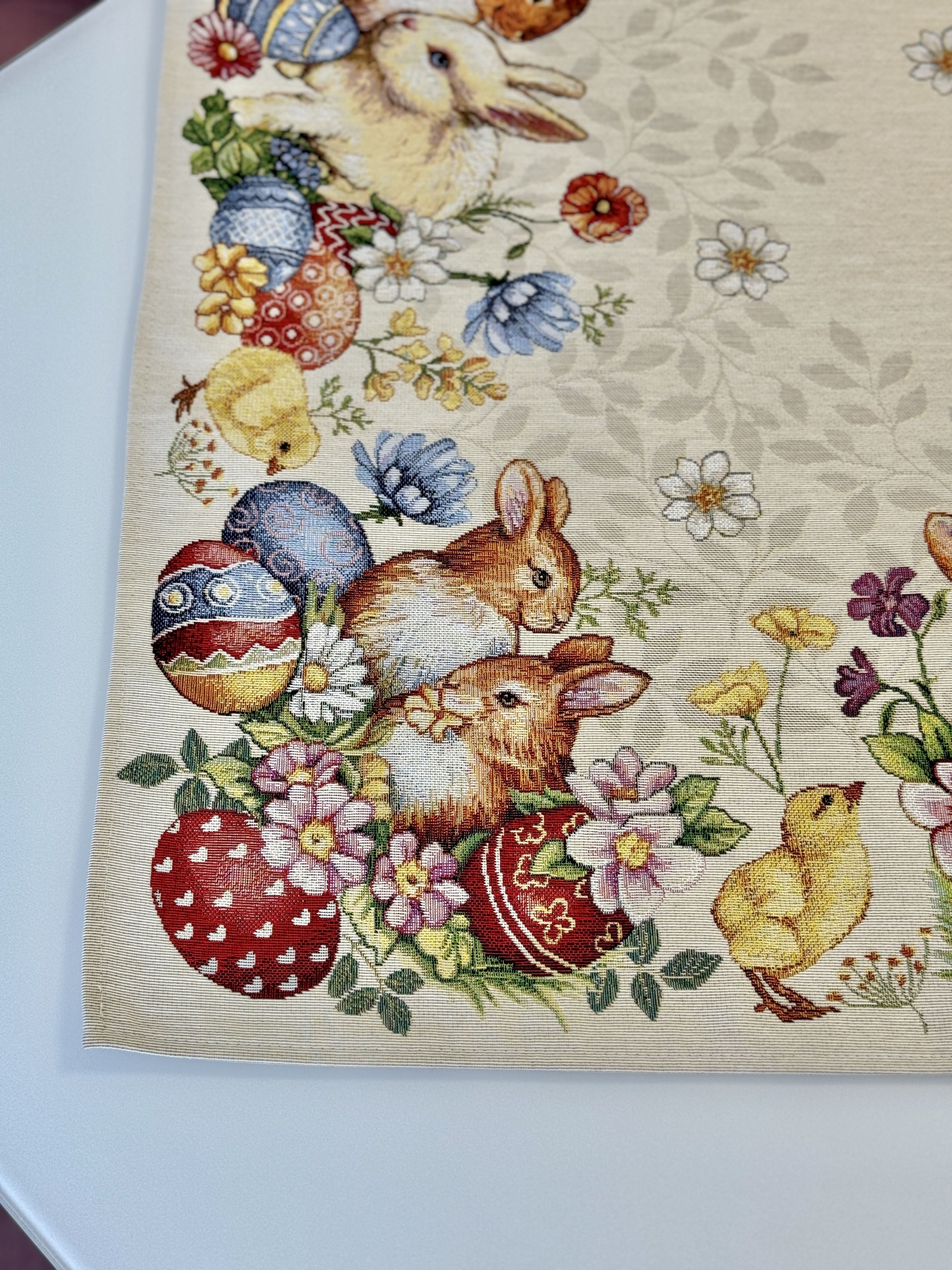 Easter tapestry tablecloth «Easter celebration» Limaso Textile