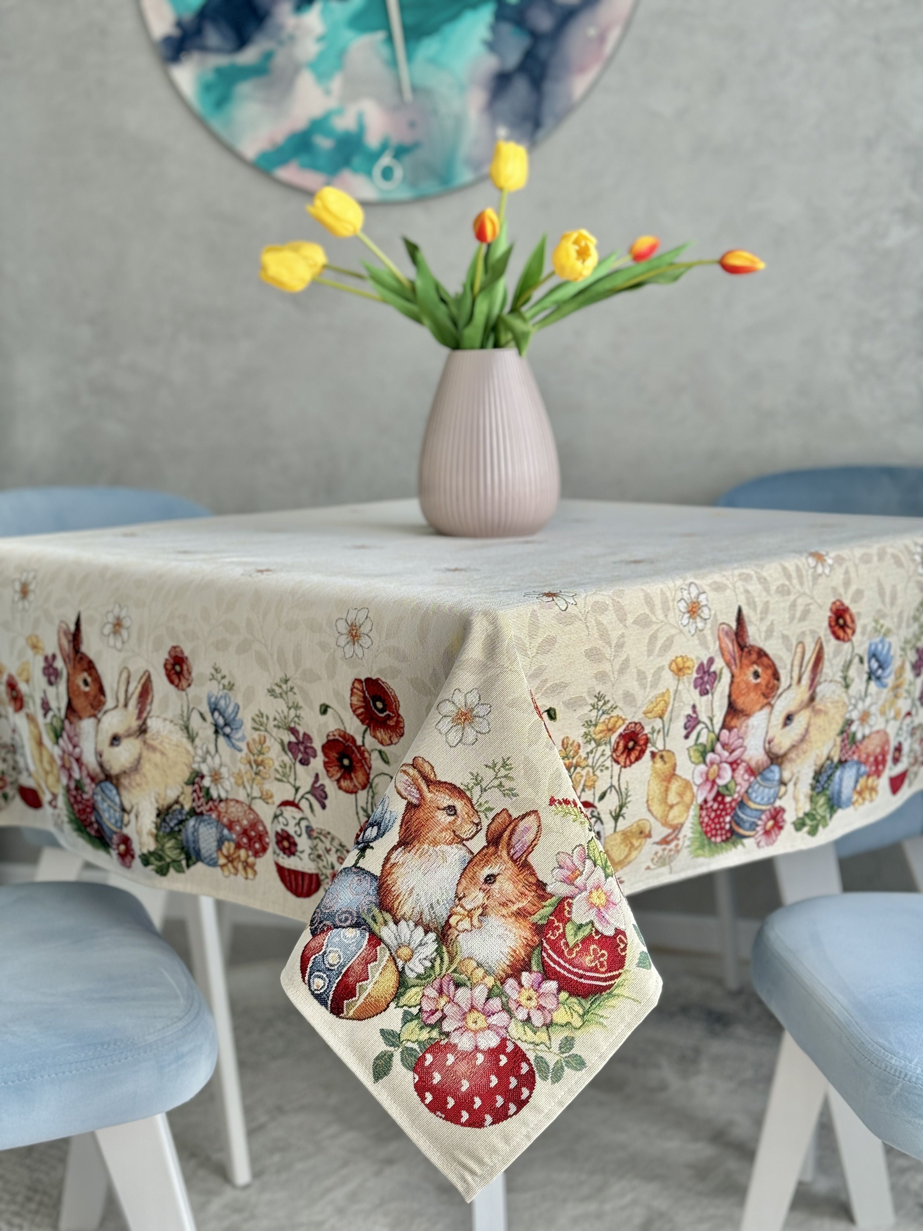 Easter tapestry tablecloth «Easter celebration» Limaso Textile