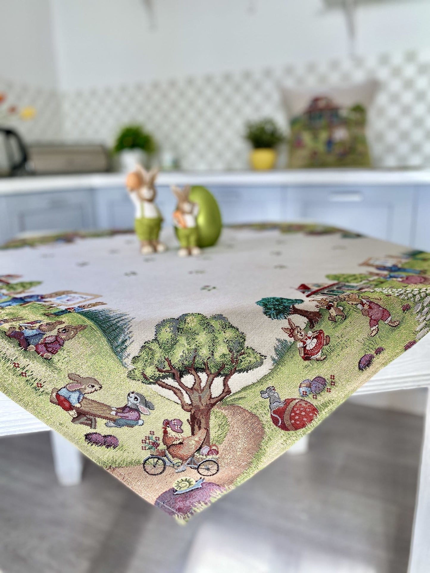 Easter tapestry tablecloth «Easter holiday»