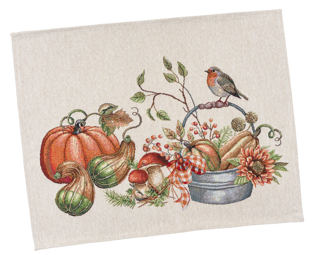 Tapestry Placemats set «Autumn harvest»