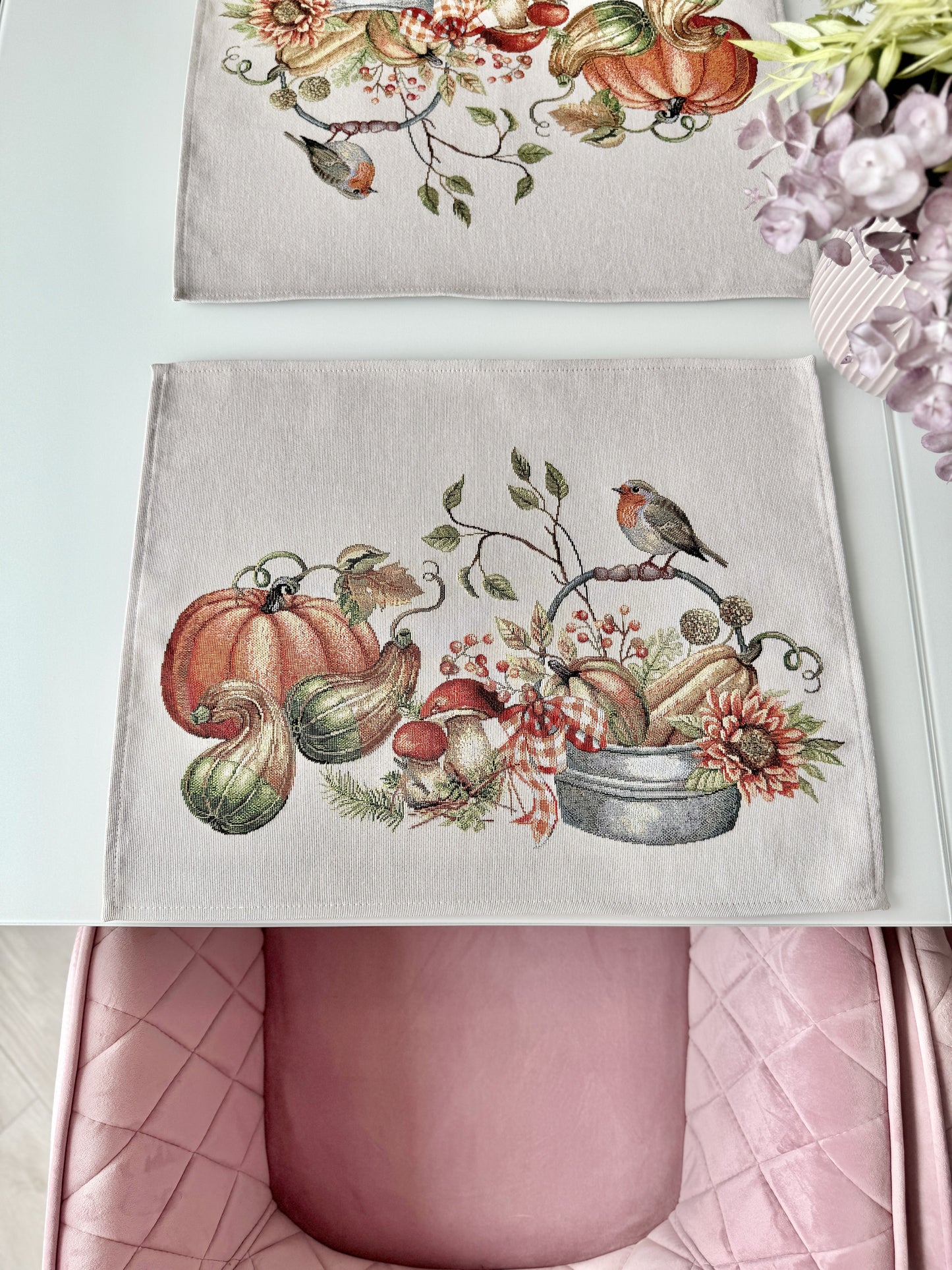 Tapestry Placemats set «Autumn harvest»