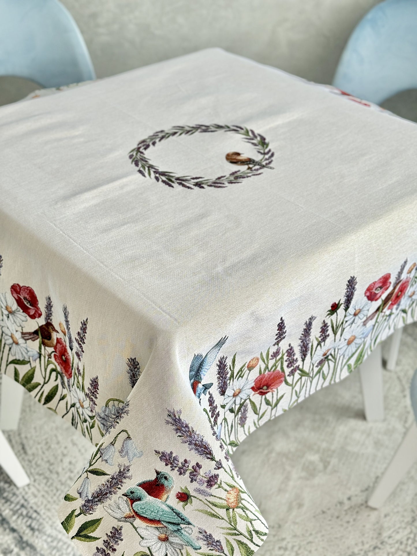 Tapestry tablecloth «Spring Delight»