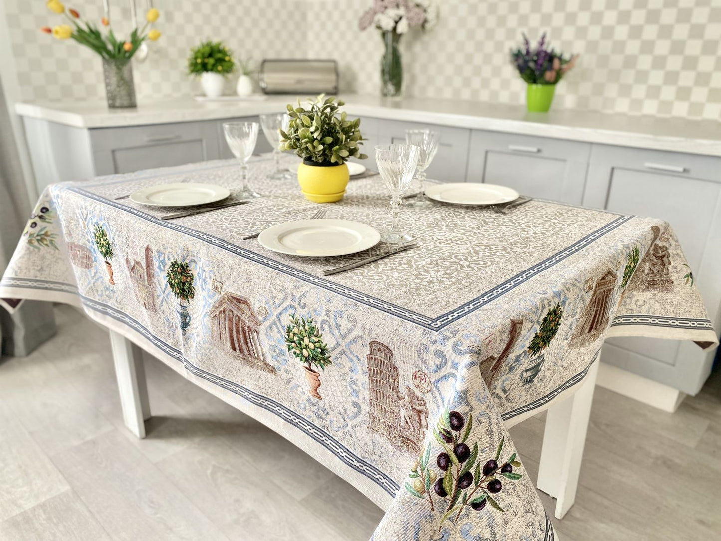 Tapestry tablecloth «Oliva»
