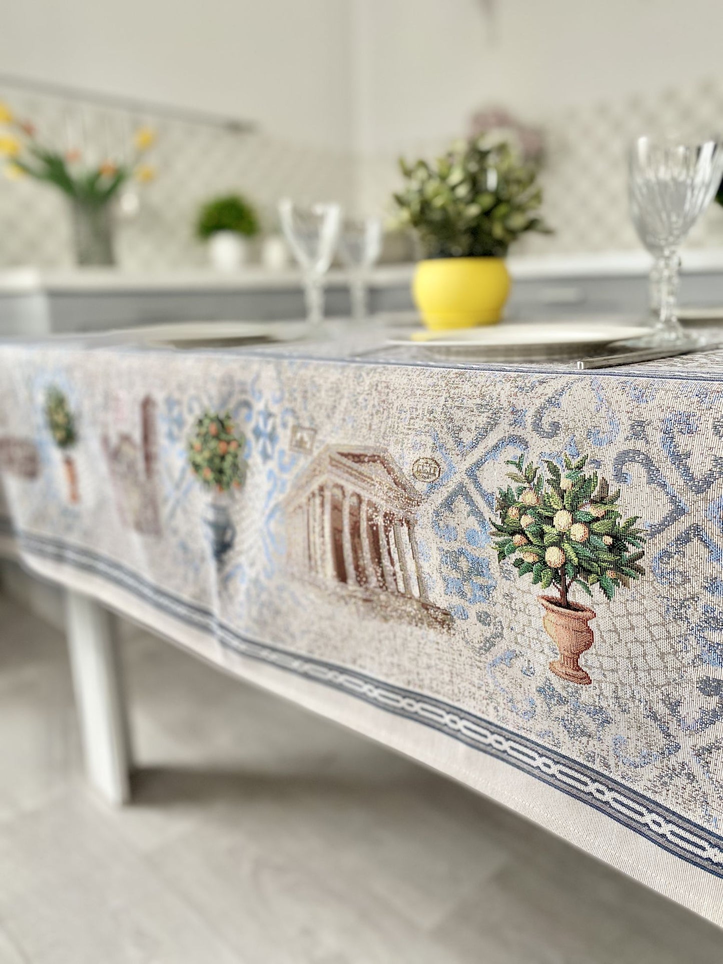 Tapestry tablecloth «Oliva»