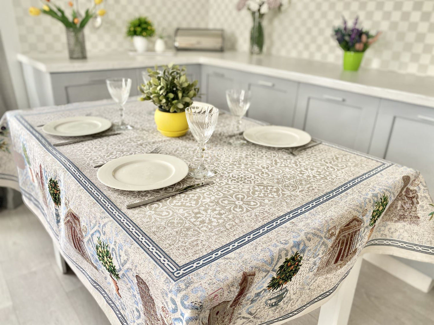 Tapestry tablecloth «Oliva»