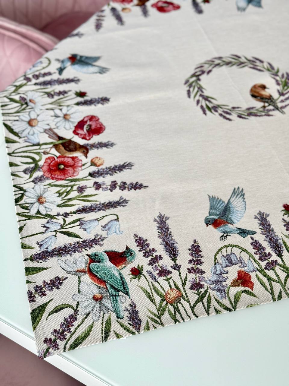 Tapestry tablecloth «Spring Delight»