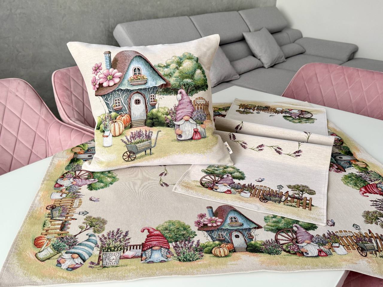 Tapestry table runner «Magic summer» Limaso Textile