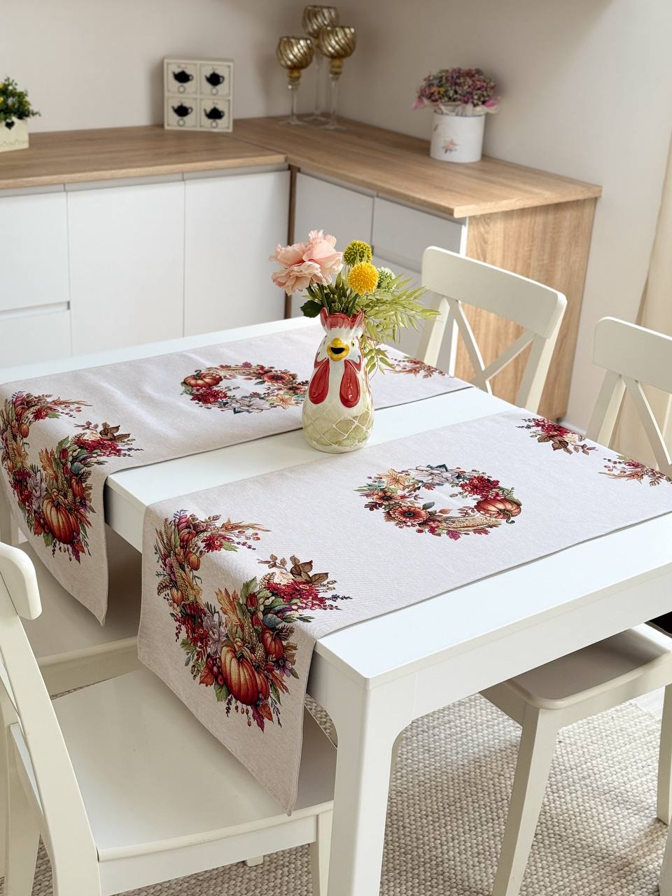 Autumn Table Runner «Autumn fest» - High quality tapestry