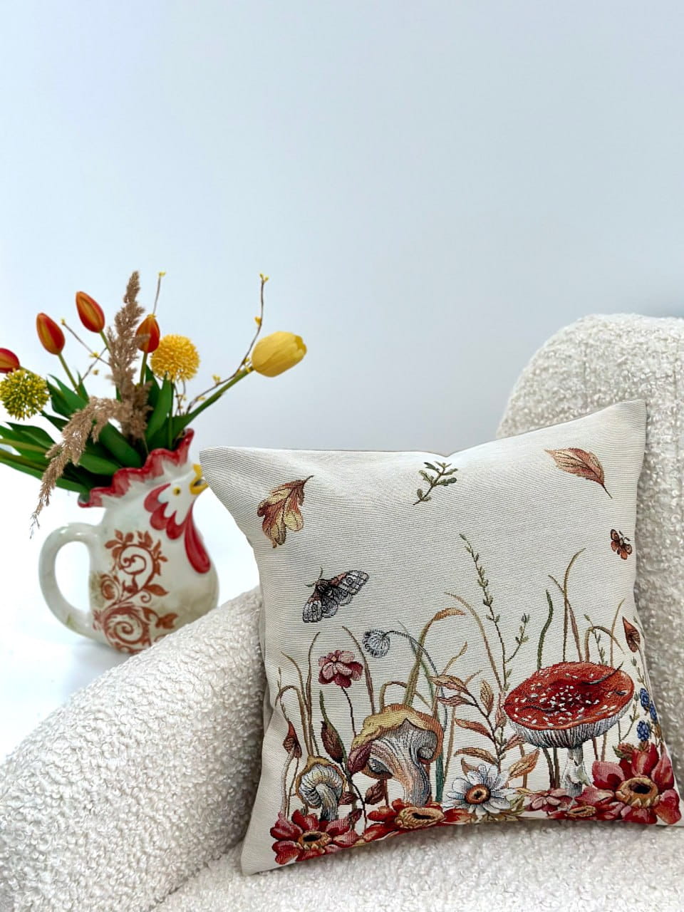 Autumn Cushion cover «Autumn woodland» - High quality tapestry