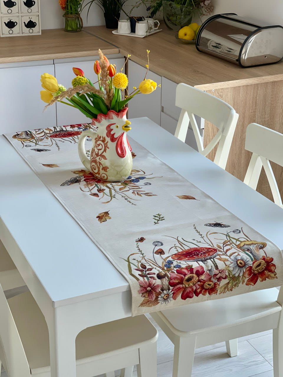 Autumn Table Runner «Autumn woodland» - High quality tapestry