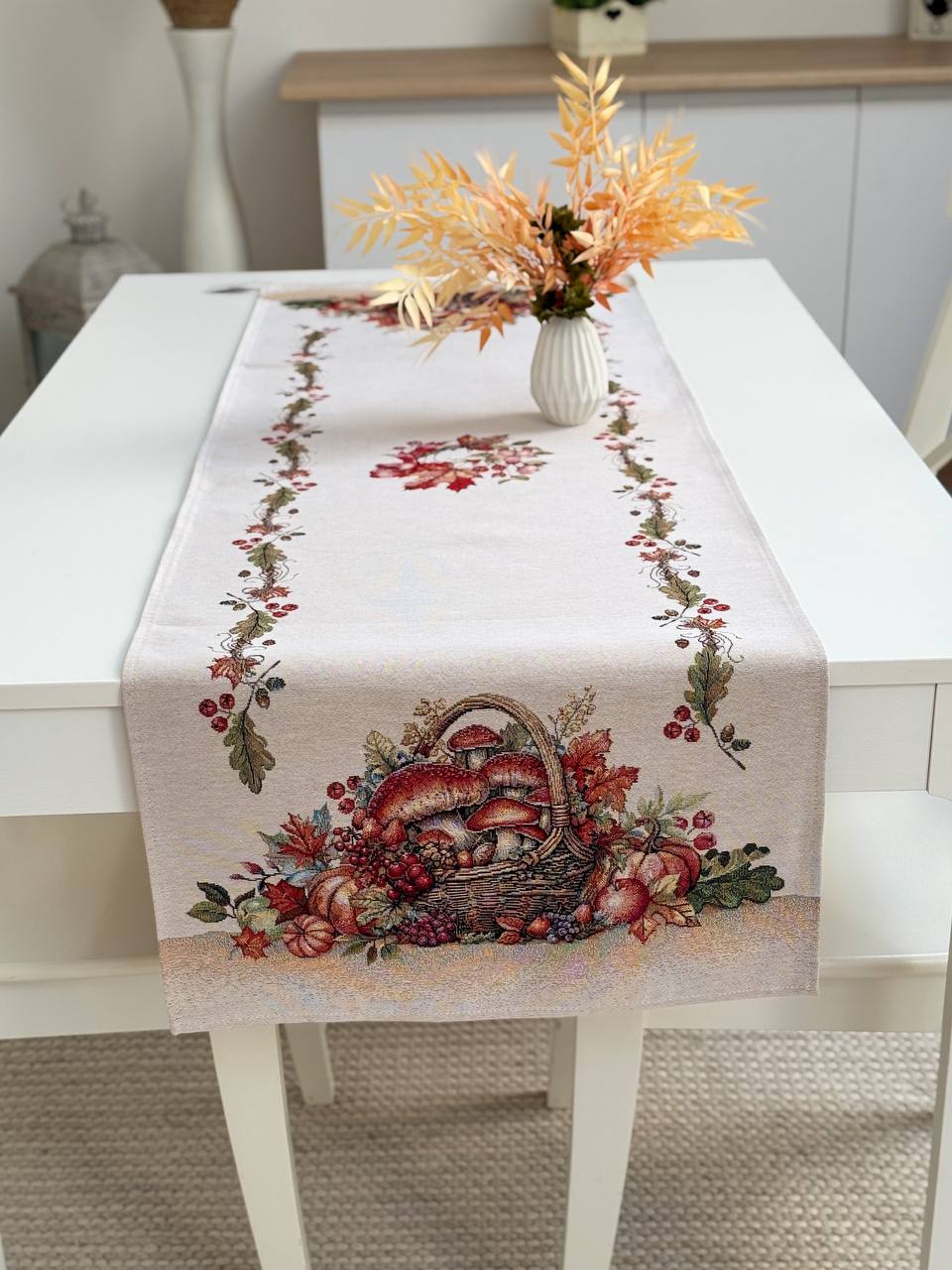 Autumn Table Runner «Fall Harvest» - High quality tapestry