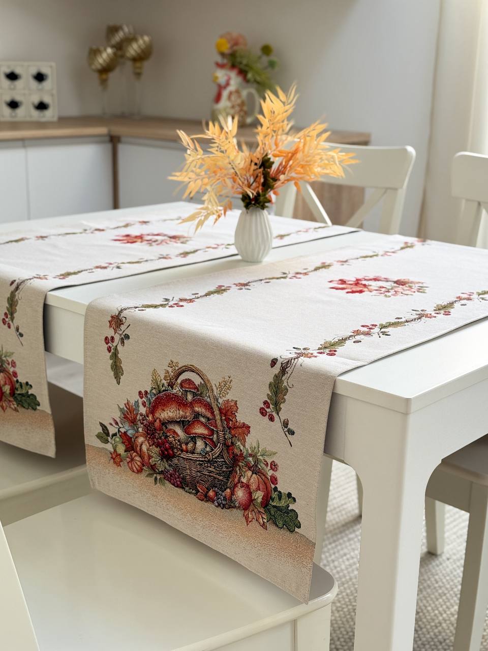Autumn Table Runner «Fall Harvest» - High quality tapestry