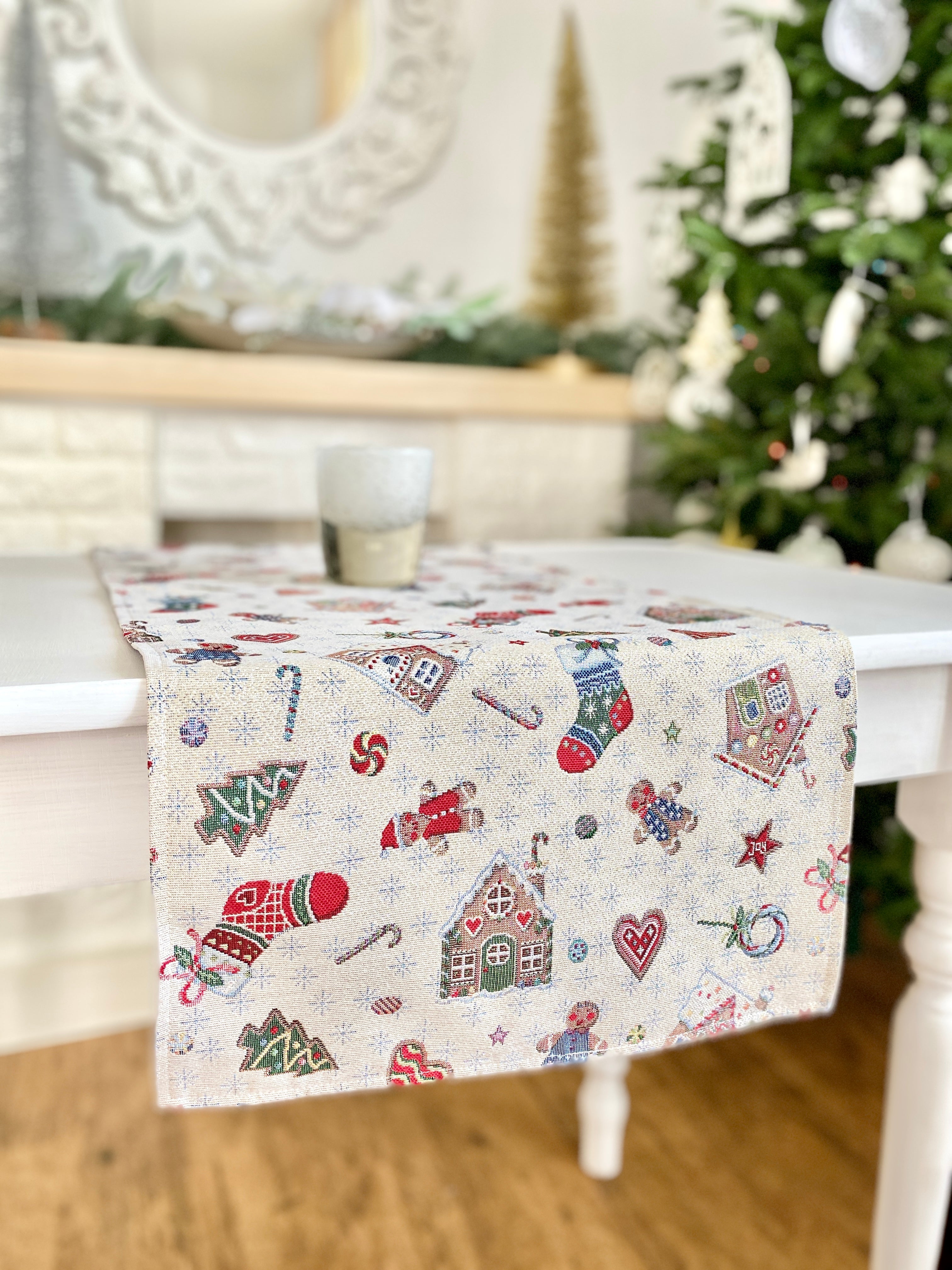 Buy Christmas Tapestry Table Runner "Winter&