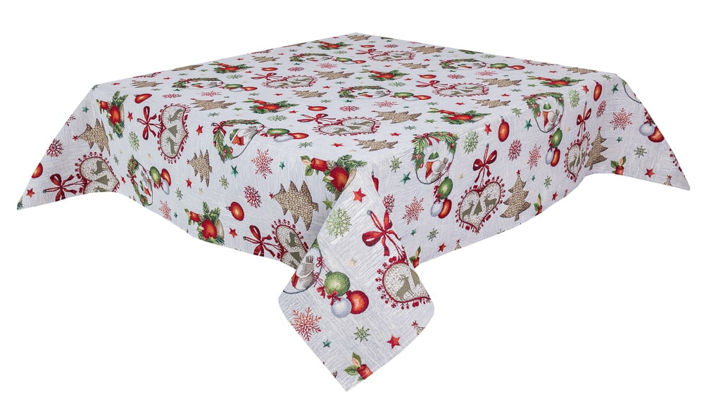 Buy Christmas tapestry Tablecloth "Festive Dinner" UK Textil4Family