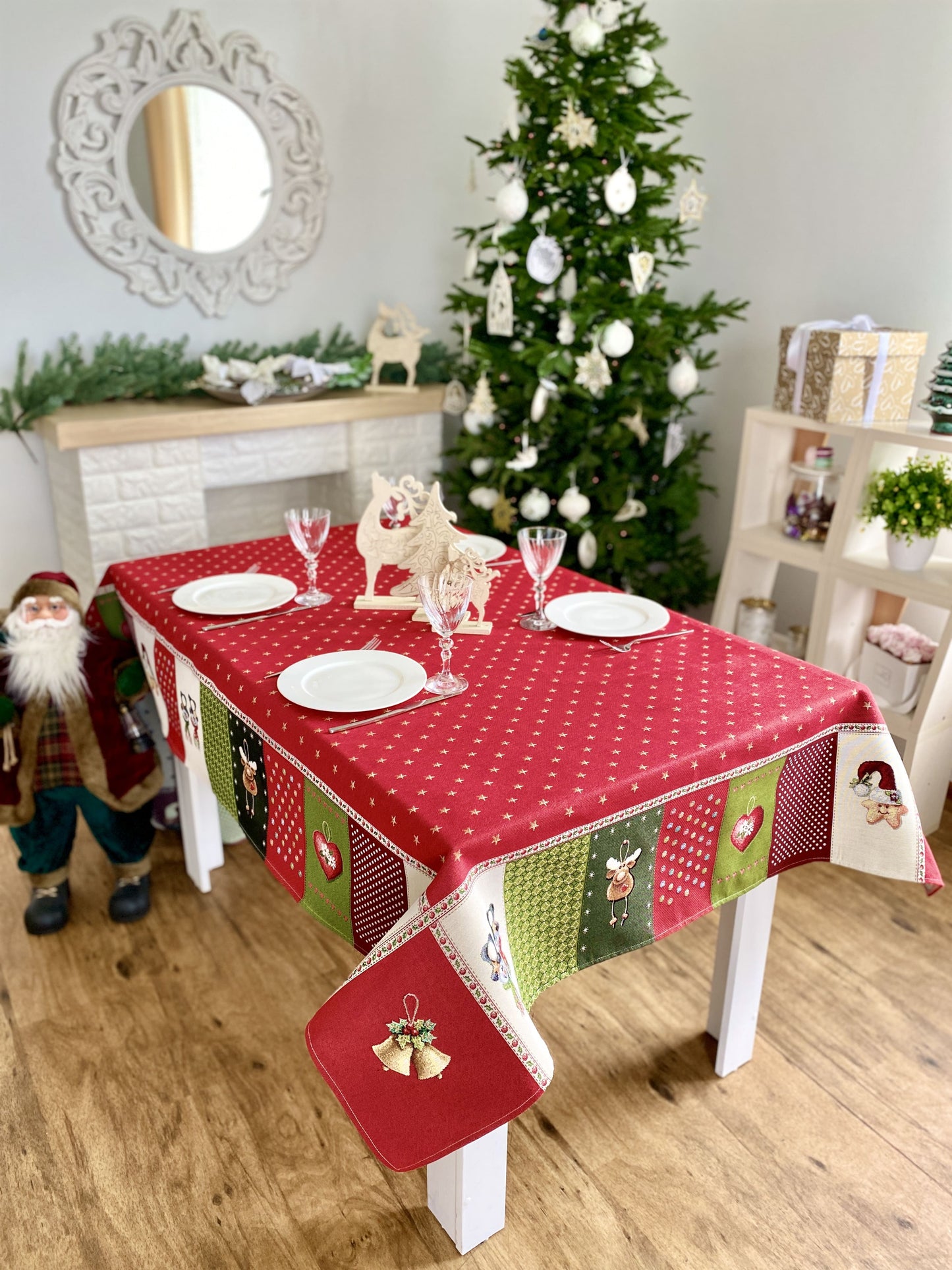 Christmas tapestry Tablecloth "Sweet Christmas"