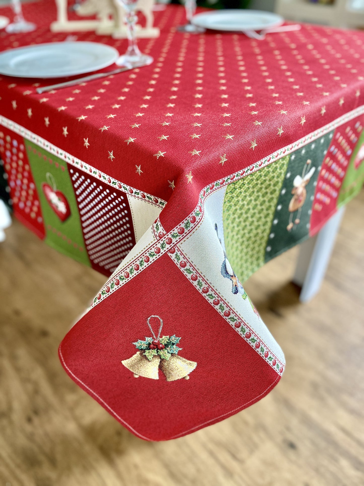 Buy Christmas tapestry Tablecloth "Sweet Christmas" UK Textil4Family