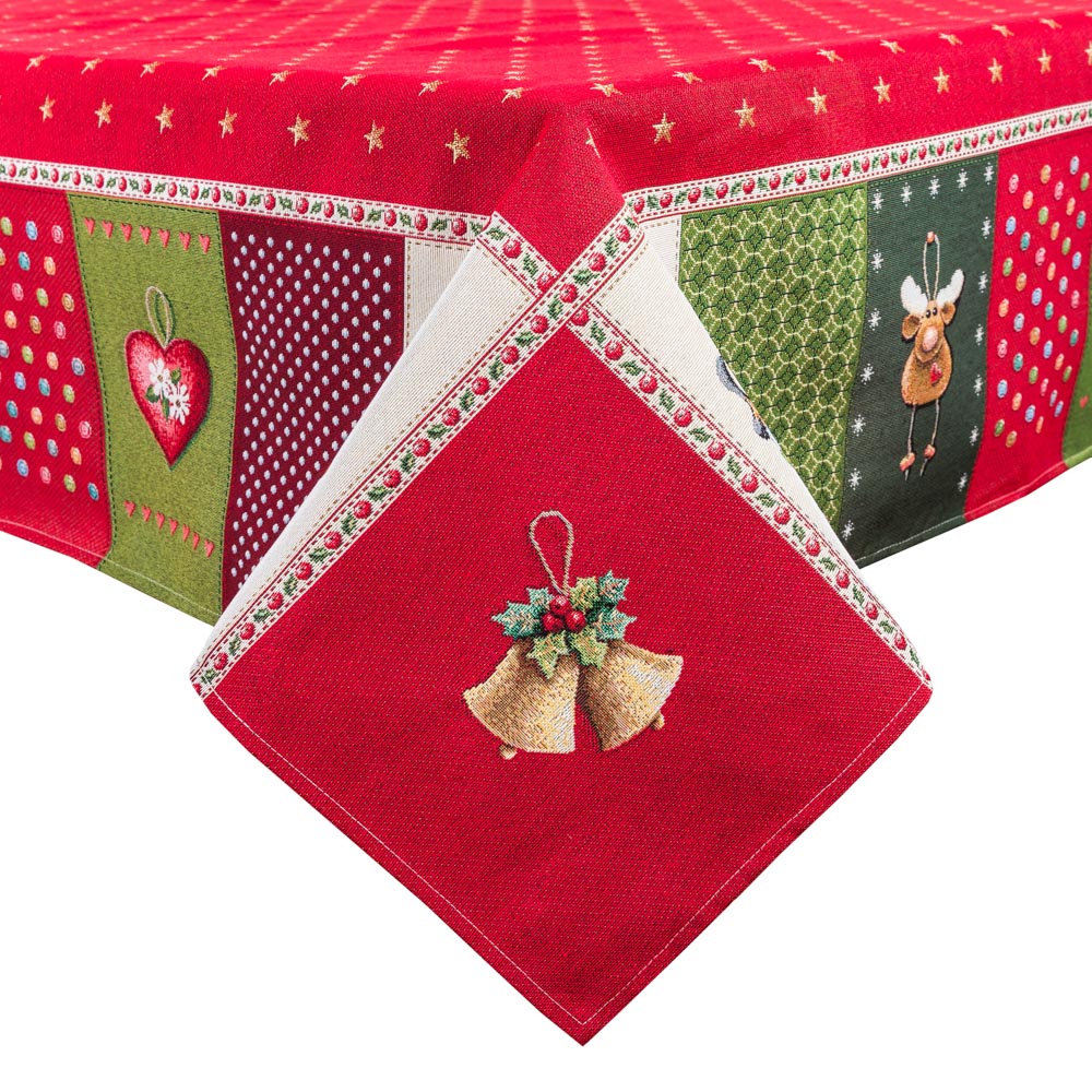 Buy Christmas tapestry Tablecloth "Sweet Christmas" UK Textil4Family