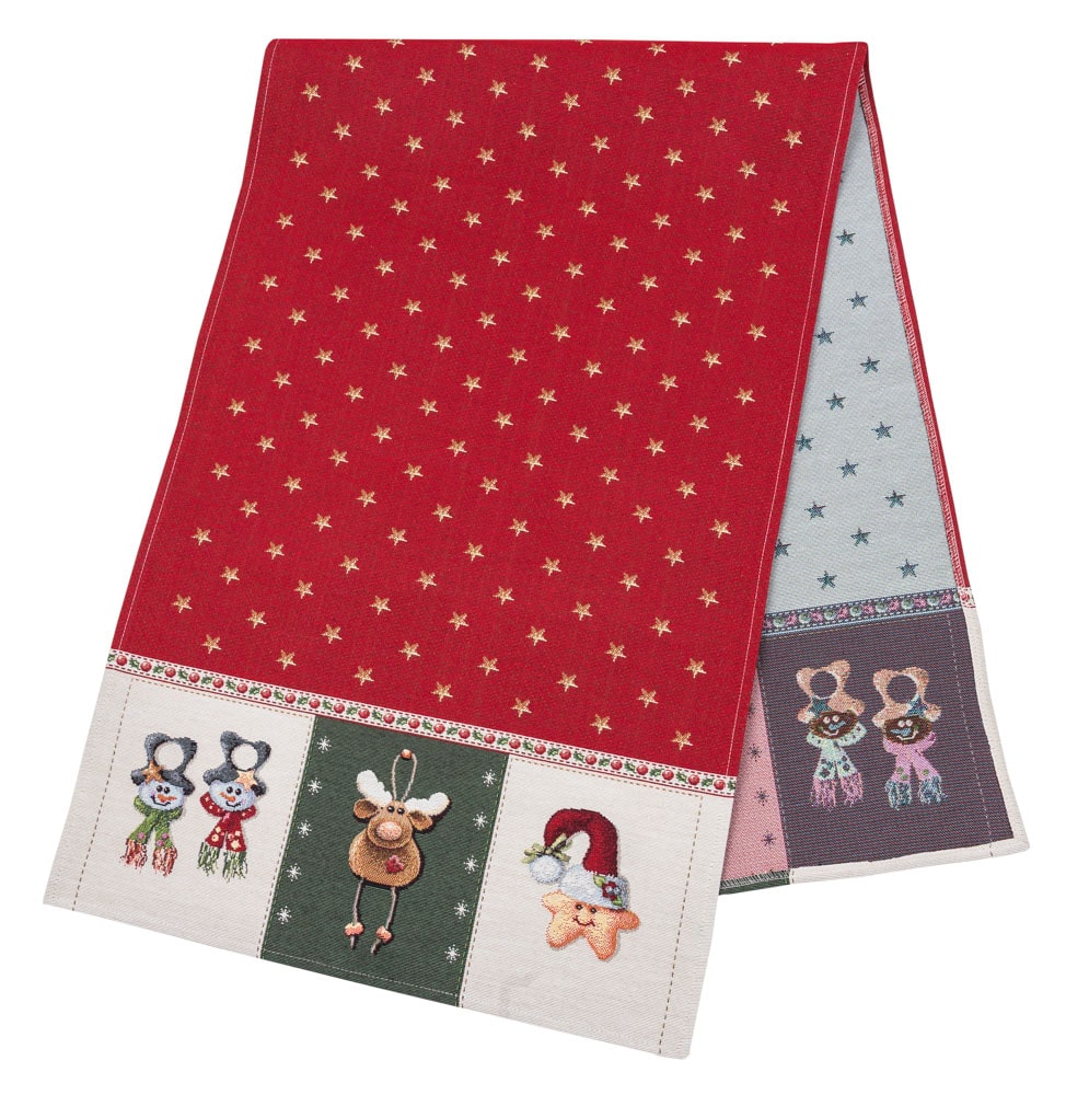 Buy Christmas Tapestry Table Runner "Sweet Christmas" UK Textil4Family