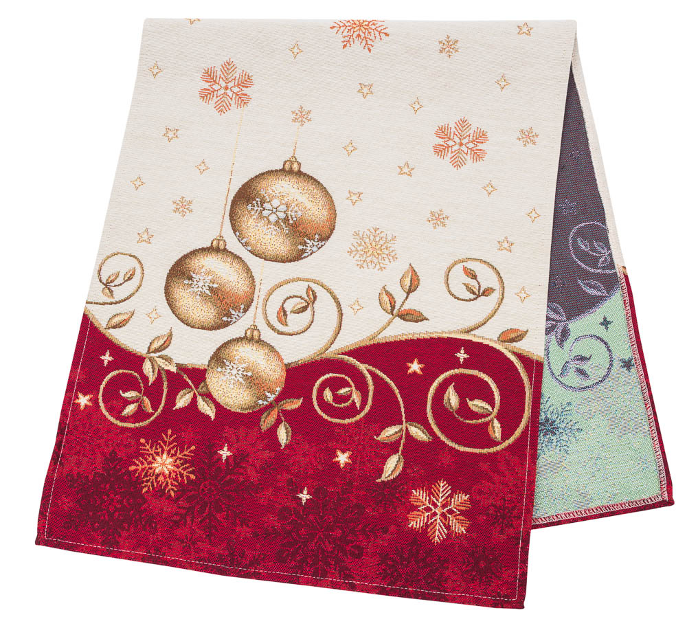 Buy Christmas Tapestry Table Runner "Christmas Miracle" UK Textil4Family
