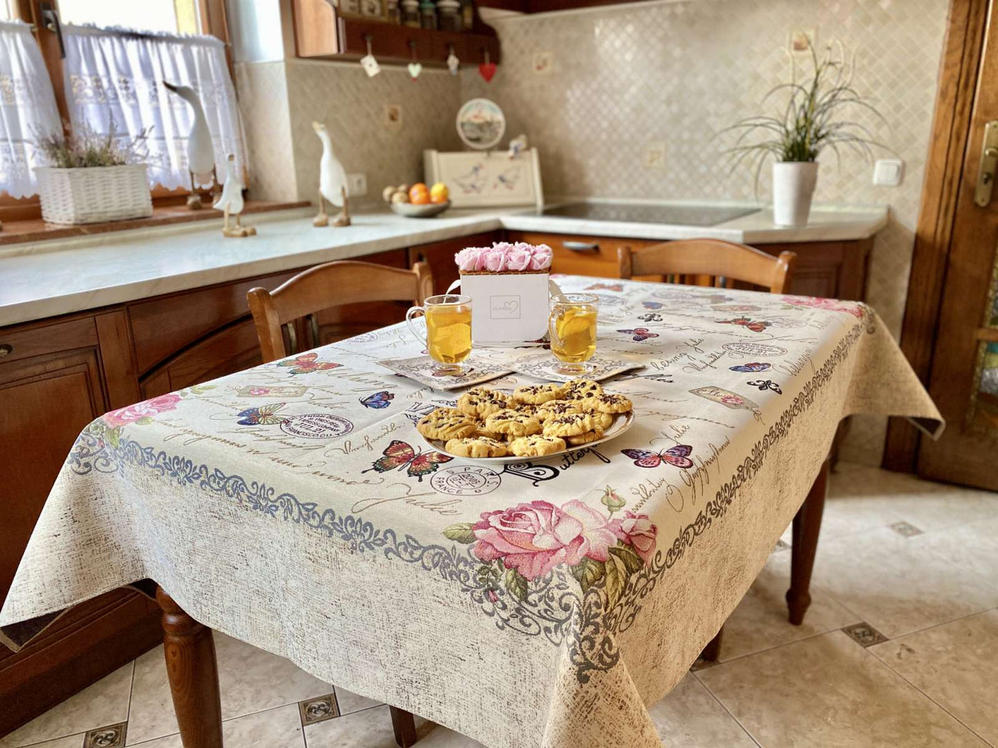 Buy Tablecloth tapestry "Spring Card" UK Textil4Family