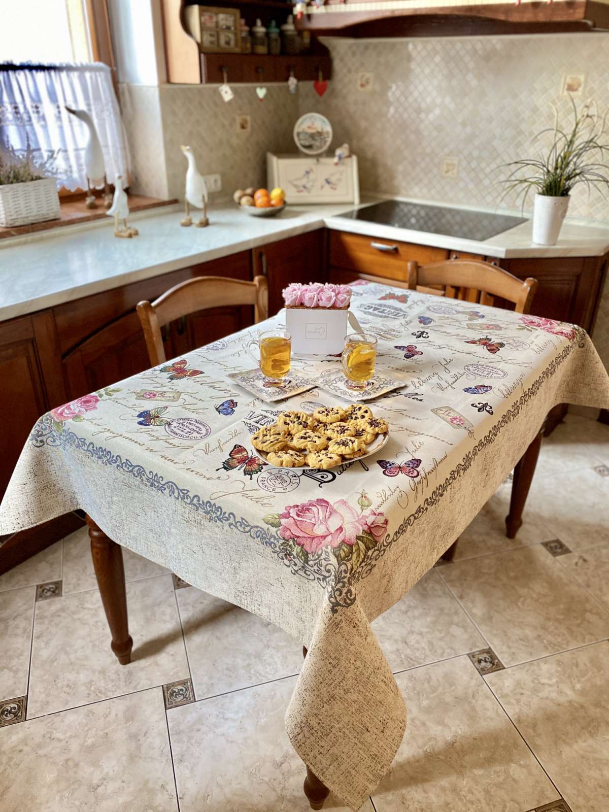 Tablecloth tapestry "Spring Card"