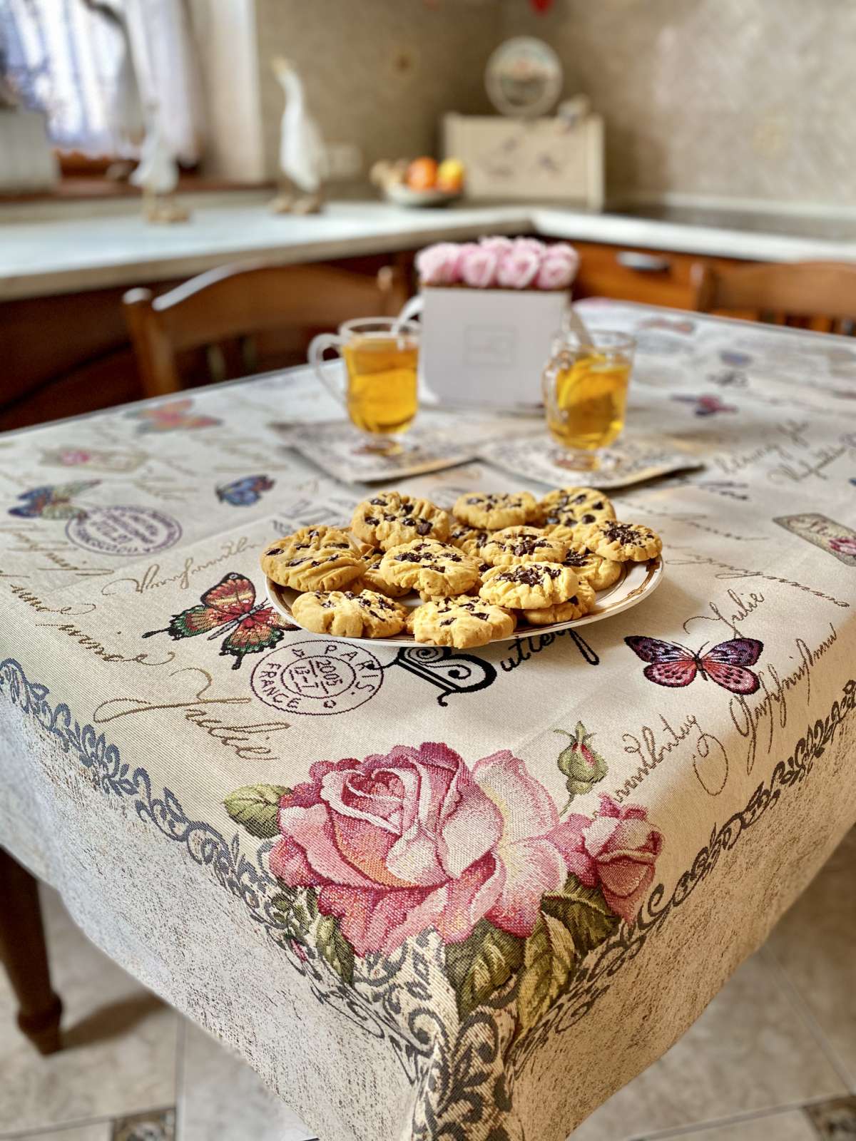 Buy Tablecloth tapestry "Spring Card" UK Textil4Family