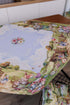 Easter Square tablecloth «Bunny countryside» - Luxury Tapestry - Textile4Family