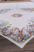 Easter Square tablecloth «Spring Easter Eggs» - Luxury Tapestry - Textile4Family