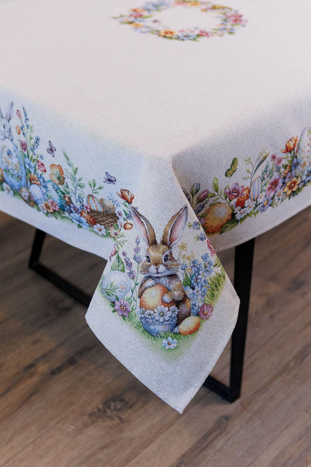 Easter Rectangular tablecloth «Spring Easter Eggs» - Luxury Tapestry - Textile4Family