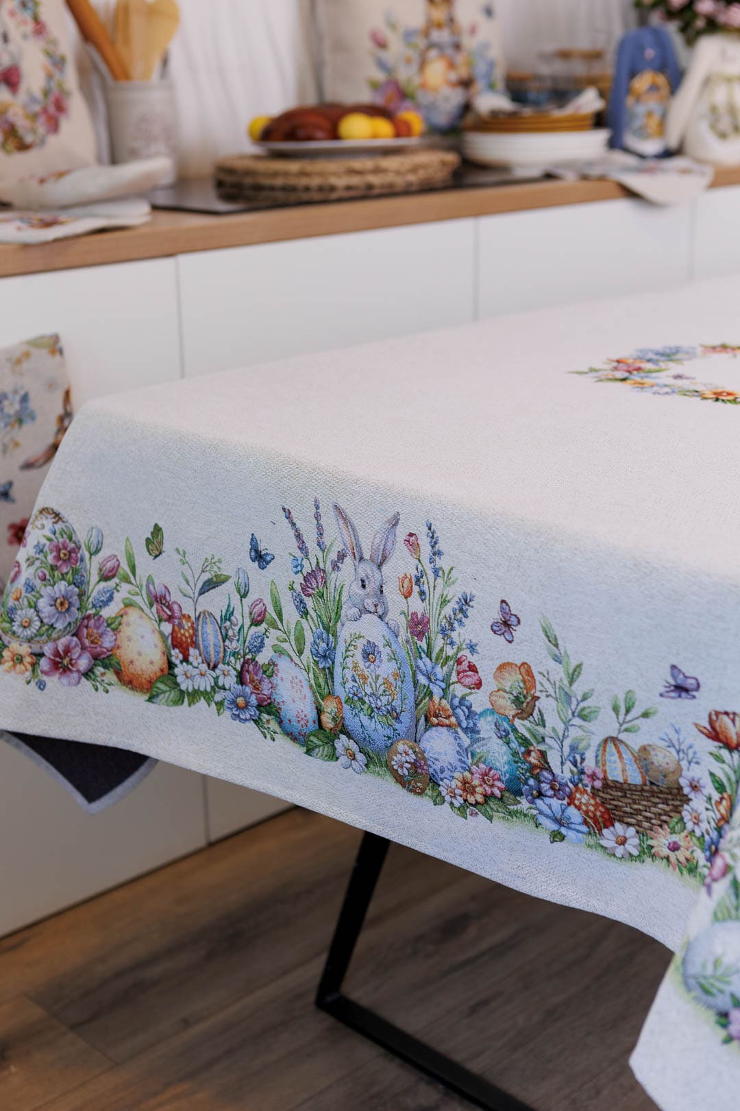 Easter Rectangular tablecloth «Spring Easter Eggs» - Luxury Tapestry - Textile4Family