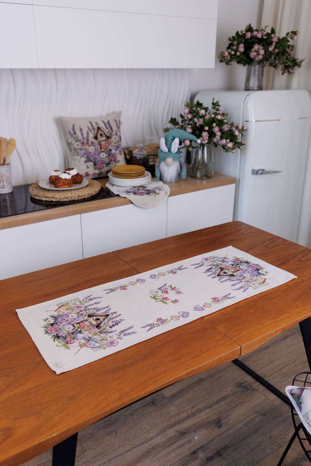 Table Runner «Lavender» - Luxury Tapestry - Textile4Family