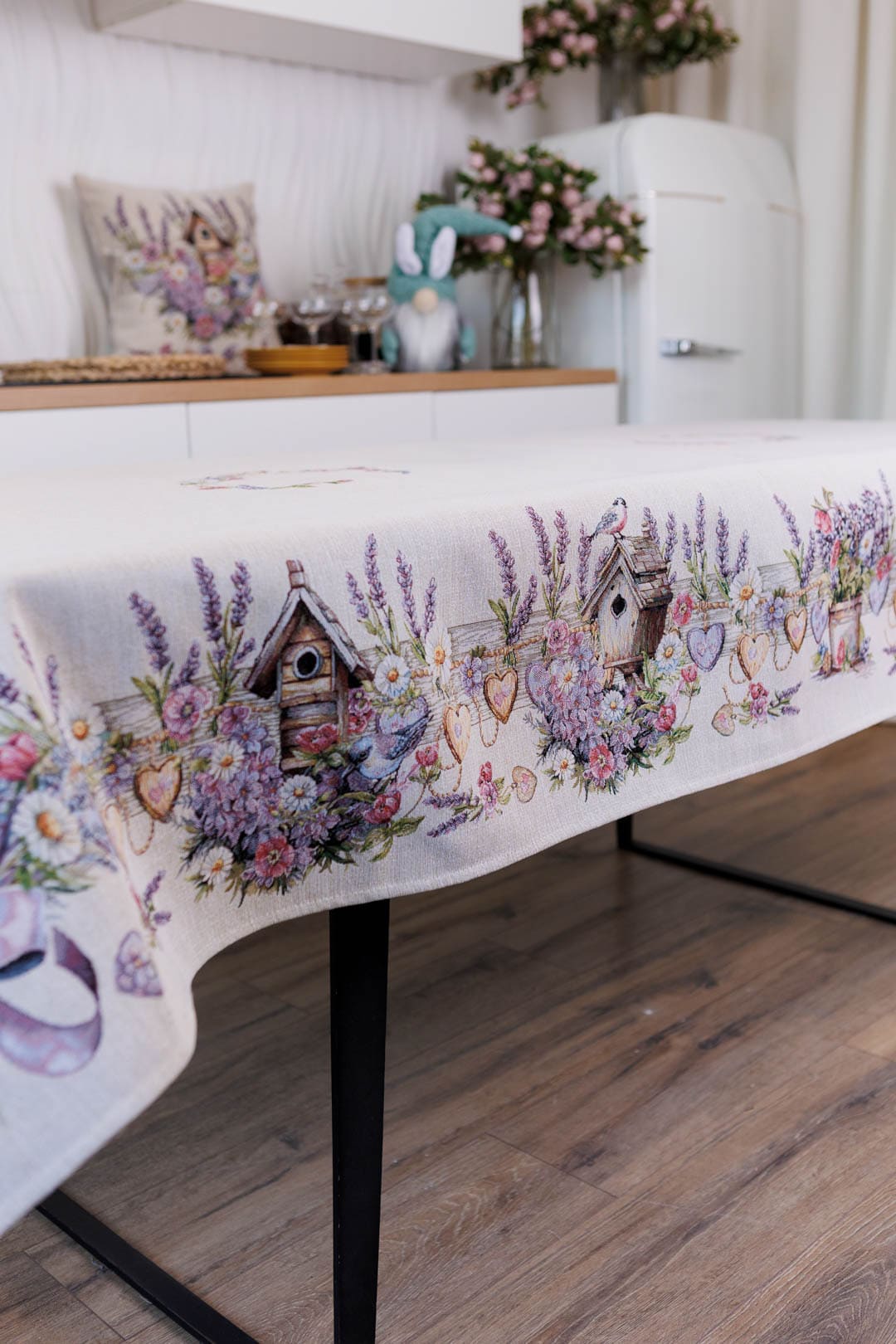 Rectangular tablecloth «Lavender» - Luxury Tapestry - Textile4Family