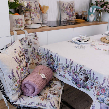 Rectangular tablecloth «Lavender» - Luxury Tapestry - Textile4Family