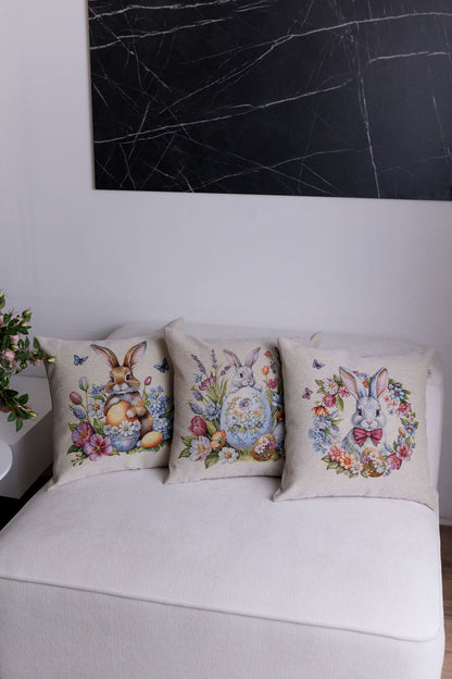 Easter Cushion cover «Spring Easter Eggs -3» - Luxury Tapestry - Textile4Family