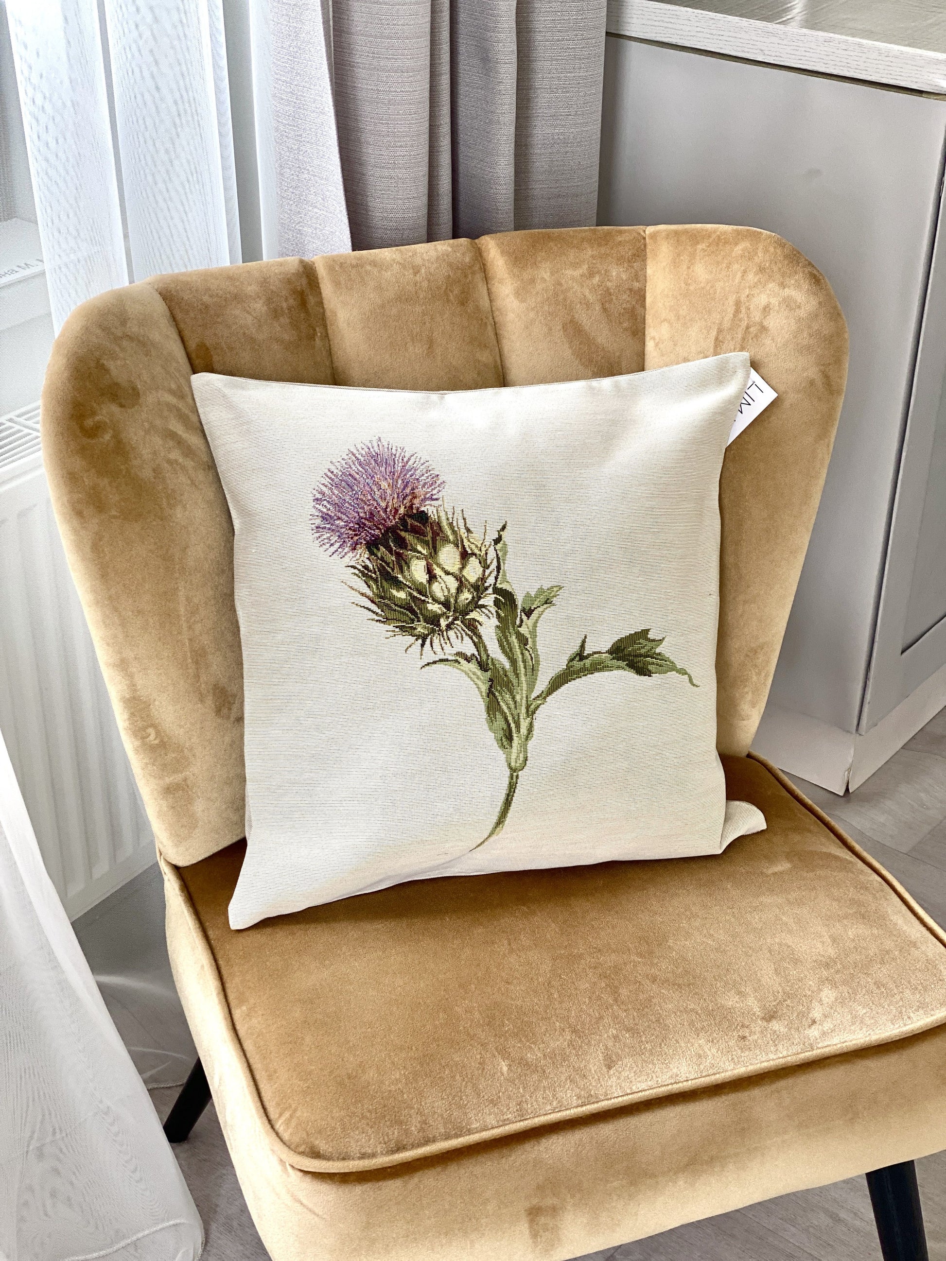 Cushion cover «Artichoke -3» - Premium Gobelin - Textile4Family