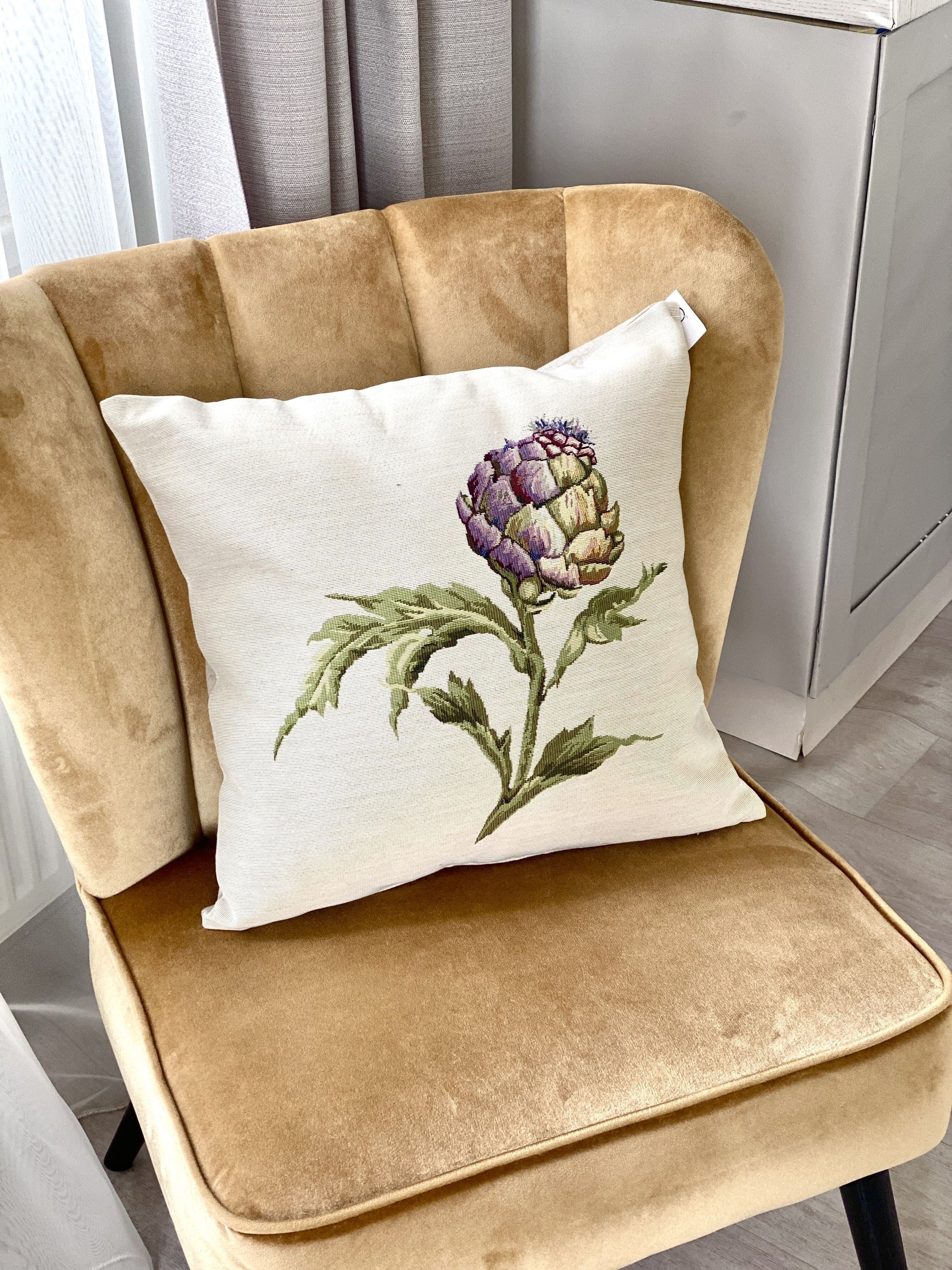 Cushion cover «Artichoke -2» - Premium Gobelin - Textile4Family