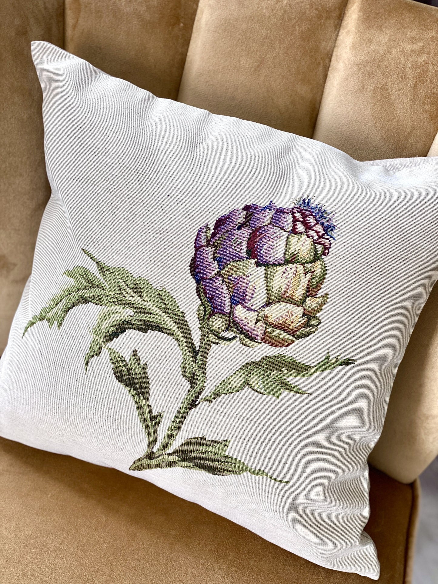 Cushion cover «Artichoke -2» - Premium Gobelin - Textile4Family