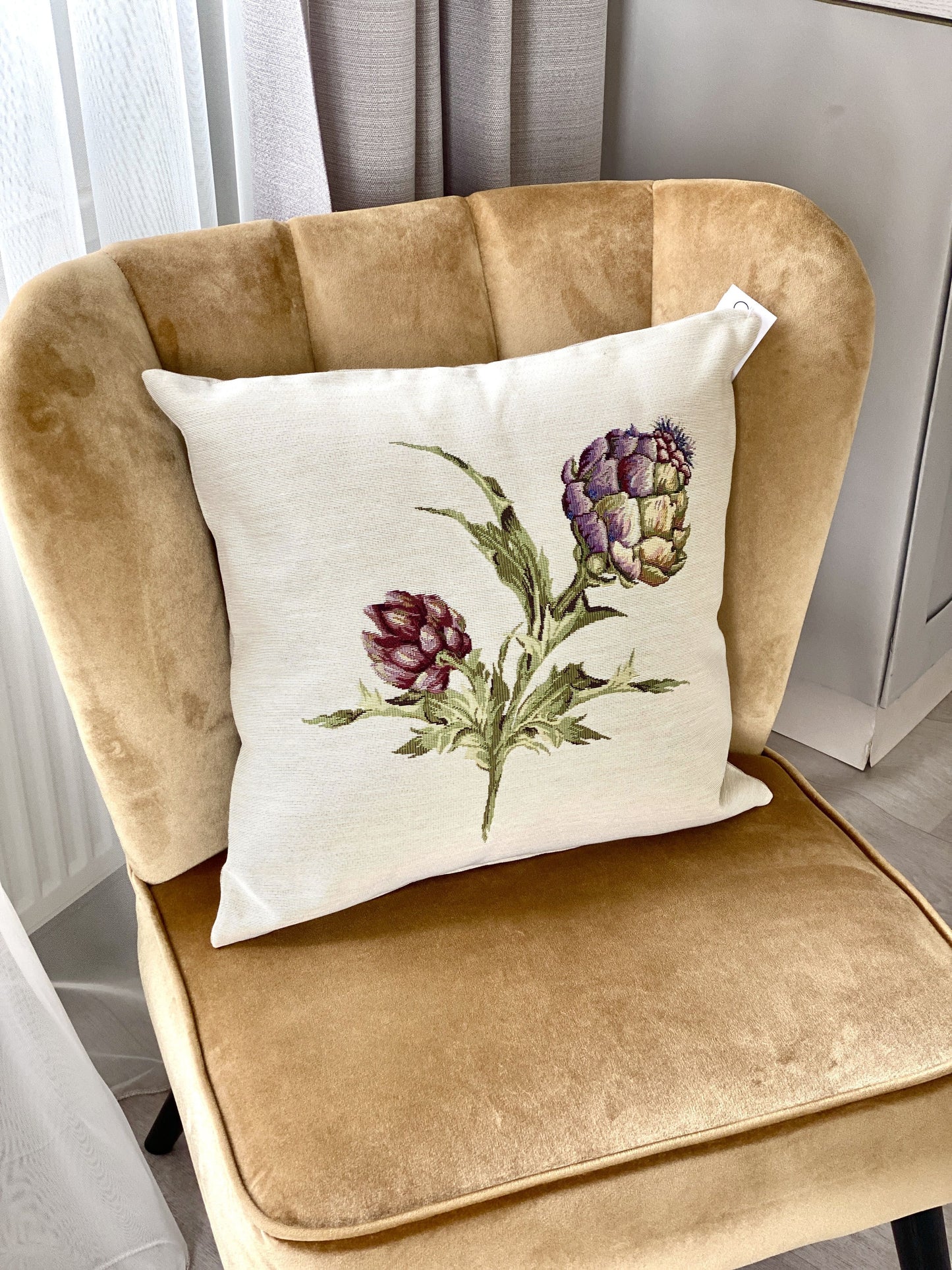 Cushion cover «Artichoke -1» - Premium Gobelin - Textile4Family