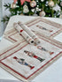 Winter Holiday Placemat «Nutcracker» With microfibre & silver lurex