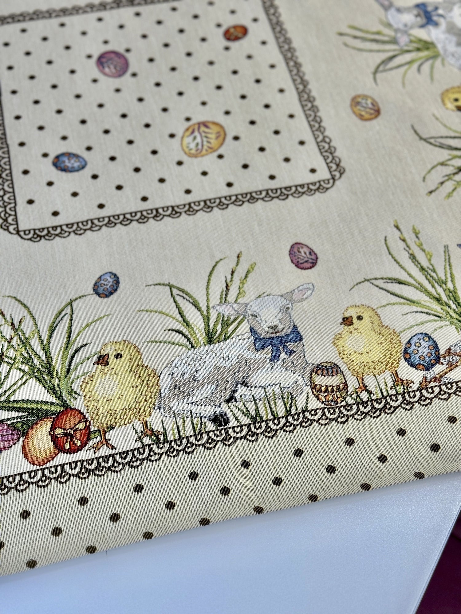 Easter tapestry tablecloth «Easter chick» Limaso Textile