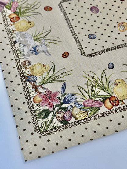 Easter tapestry tablecloth «Easter chick»