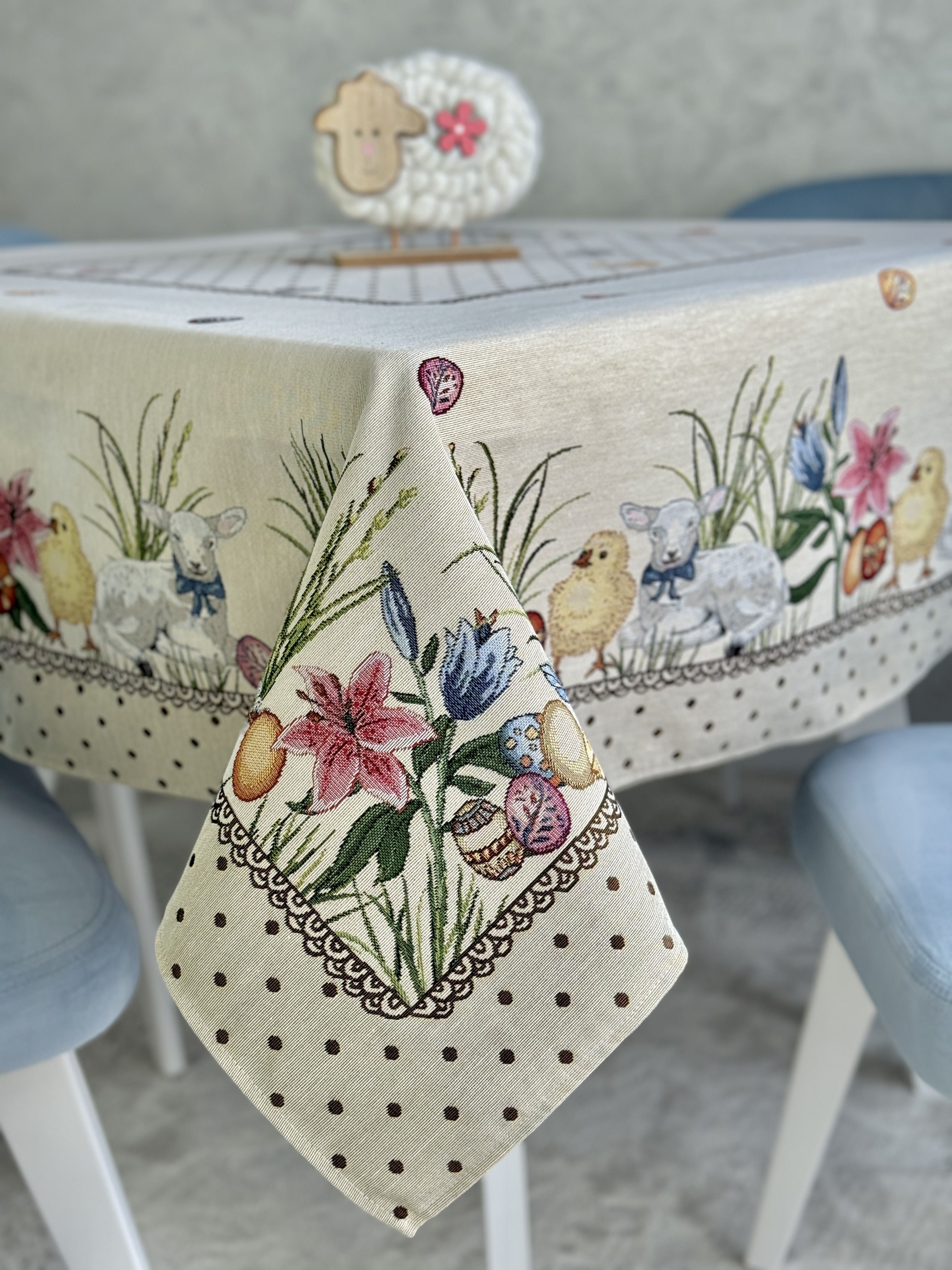 Easter tapestry tablecloth «Easter chick» Limaso Textile